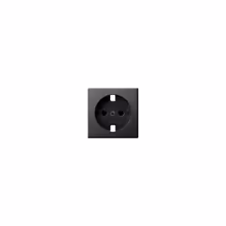 Couvercle Schuko Anthracite SCHNEIDER MTN2330-0414La gamme de couvercles et touches de la série Elegance vous pouvez les trou ...