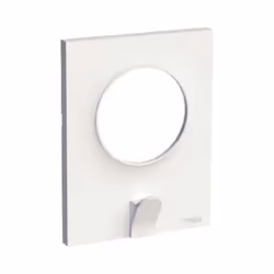plaque odace styl pratic.plaque support avec crochet multi usage 1 poste