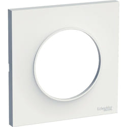 Schneider Electric - plaque odace styl schneider 2 postes - blanc S520704