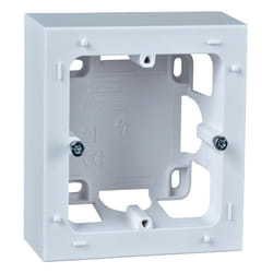 Schneider Electric - bo'äöa√∂'aö√úte pour montage en saillle 1 poste blanc odace styl