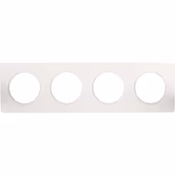 MARCO TOUCH 4 ELEM BLANCO Nombre de poste: 4 postes Couleur: Blanc mat RAL 9003 Matière: Thermoplastique ABS-anti UV Fixation ...