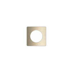 Schneider Electric - Odace Touch plaque horiz./vert. entraxe 71mm schneider Nombre de Poste: 1 - Entraxe en mm: 71mm - Gamme: bronze brossé