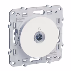 Description générale La prise RJ45 ODACE de Schneider Electric est une prise informatique conçue pour une installation encast ...