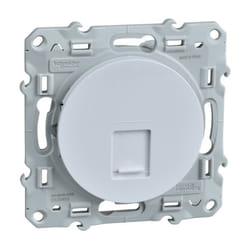 Schneider Electric - S520400 coque pour connecteur RJ45, blanc