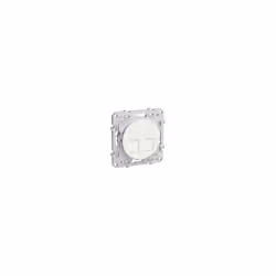 schneider electric s520485 : prise rj45 double catégorie 6 utp - blanc - fixation par vis. prise rj45 grade 1 pour 2 lignes t ...