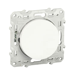 Schneider Electric - Odace, va-et-vient Blanc, 10 a à griffes (S525204)