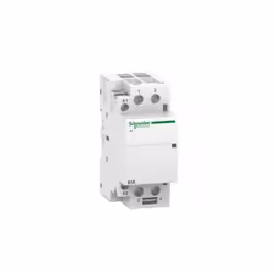 Contacteur 63 A - 2 NO - 24 VCA - 50 Hz - Acti9 - iCT Schneider. Lorsque la consommation dépasse le seuil sélectionné, le con ...