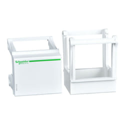 Schneider Electric - Support universel à perçer, clipsage sur rail modulaire (A9A15152)
