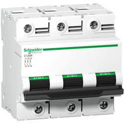 Schneider Electric - Disjoncteur C120N 3 Pôles 80 a courbe c 10 kA schneider A9N18365