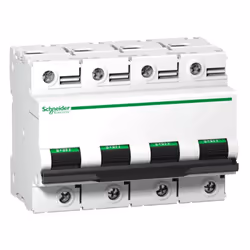 Interrupteur magnétothermique4P 80A 10KA C 6 modules A9N18372 Le principal Gamme de produits C120 gamme Acti 9 nom du produit ...