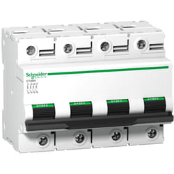 Disjoncteur C120H 4P 80 a, courbe d, 15 kA - A9N18523