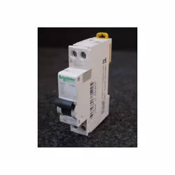 Disjoncteur 25A 1P+N courbe C 4.5kA 4kV bornes à vis pour rail DIN DT40 ProDis SCHNEIDER Tarif année : 2020 SCHA9N21027