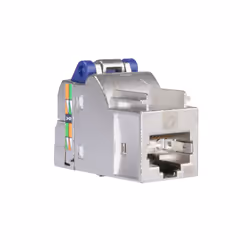 Schneider Electric VDIB1772XB01, Plat, Argent, RJ-45, Femelle, 10GBase-T, Or