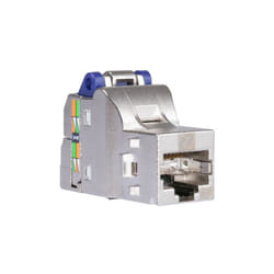Schneider Electric - Resi9 S-One format dpm connecteur RJ45 grade 3TV cat6A blindé boite de 12 pièces schneider VDIB1771XB12