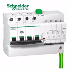 Description générale Le parafoudre Acti9 iQuick PRD20r de Schneider est conçu pour protéger les installations électriques des ...
