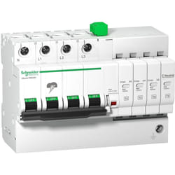 Acti9, iQuick PRD8r parafoudre 3P+N avec report signalisation - A9L16300