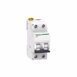 1P + N Disjoncteur 25A RESIDENTIEL Schneider A9K17625 Power courbe C 6000A coupe tension de fonctionnement 230V AC connexion  ...