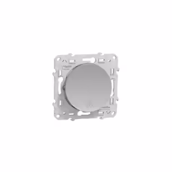 Schneider S530233 Odace - interrupteur VMC - aluminium - sans position arrêt