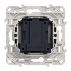 Schneider Electric Odace S530496 prise de courant Aluminium