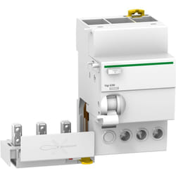 Schneider Electric - Acti9, Vigi iC60, bloc différentiel 3P 25A 300mA type ac 230-240/400-415V - A9Q14325