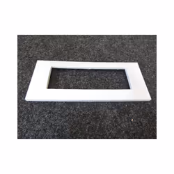 Plaque de finition 3 postes 6 modules horizontale blanc antimicrobien Altira Schneider ALB47656 Altira - plaque - montage hor ...