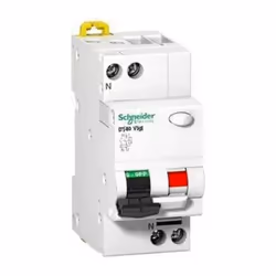 Schneider Electric - Schneider A9N21444 - Prodis, DT40 vigi Disjoncteur Différentiel 1P+N 6KA 16A 30MA Courbe c Type ac