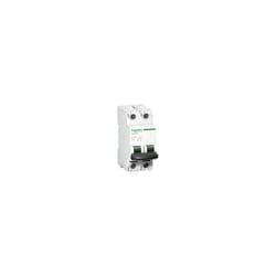 Schneider Electric - Acti9 C60H-DC - disjoncteur modulaire - 2P - 0,5A - courbe c - A9N61520