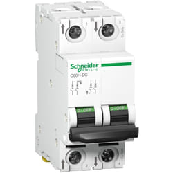 Schneider Electric - C60H-DC disjoncteur 500Vdc 3A 2P c - A9N61523