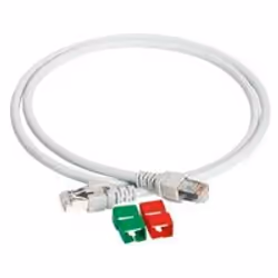 Schneider Electric 1m UTP Cat6 Cable, 1 m, Cat6, U/UTP (UTP), RJ-45, RJ-45