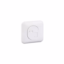 Schneider Electric - Ovalis S260471 Prise RJ45 - cat.5e utp - grade 1 - téléphone - avec plaque Blanc