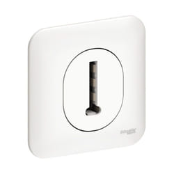 Schneider Electric - Prise Téléphone Schneider Ovalis Blanc