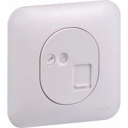 Schneider Electric - Prise RJ45 cat 5e utp - Blanc - Ovalis - Schneider