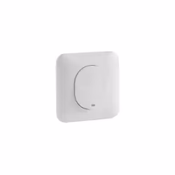 Inter va-et-vient 10A lumineux localisation LED 1.5mA encastré blanc complet avec plaque bornes auto fixation vis/griffes Ova ...