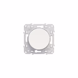 Description générale Interrupteur va-et-vient Odace 230 V Blanc de Schneider Electric, alliant modernité et classicisme avec  ...