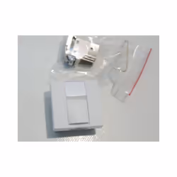 Prise RJ45 Cat6 FTP blanc polaire type 45 (45X45mm) ALTIRA SCHNEIDER ELECTRIC ALB44316N Mecanise seul. Pour pose sur support ...