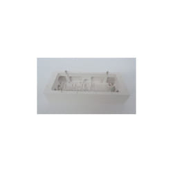 Schneider Electric - Boitier saillie 3 postes prof 40mm blanc polaire pour appareillage mural altira schneider ALB44446