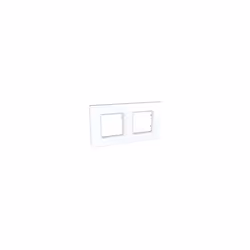 Plaque double blanc polaire 2 postes entraxe 71mm horizontale ICÔNE ALTIRA SCHNEIDER ELECTRIC ALB44812 Caractéristiques: Nomb ...