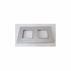 Plaque double alu 2 postes entraxe 71mm H/V pour appareillage mural ALTIRA Icone SCHNEIDER ALB44842 Caractéristiques: Gamme : ...