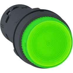 Xb7nw33b1 Schneider - Bouton Poussoir Lumineux - ø22 - Led Verte - à Impulsion - 1no - 24v - Harmony Xb7