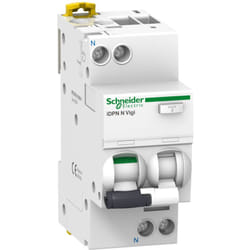 Schneider Electric - A9d31640 Disjoncteur Différentiel 30ma 40a - 1p+n - Type Ac Courbe c - 2 Modules - Vigi Schneider Idd Acti9 - Auxiliarisable