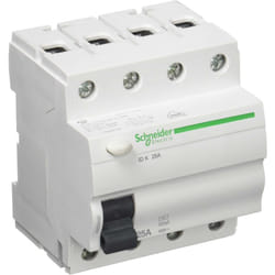 Schneider Electric - A9Z05425 interrupteur différentiel, 4P, 25 a, 30 ma, classe ac