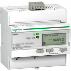 Acti9, iEM Compteur d'énergie iEM3255 ti, Modbus, Multi-tarifs, Alarme kW, mid - A9MEM3255