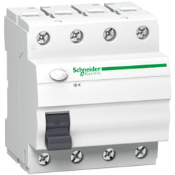 Schneider Electric A9Z01463 coupe-circuits Disjoncteur différentiel Type A 4P
