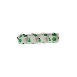 Schneider Electric - Multifix Air, boîte étanche 4 postes entraxe 71mm, diam. 67 mm, prof. 47 mm (IMT35033)