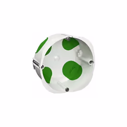 Multifix Air - Boîte d'encastrement étanche à l'air - 1 poste - Ø 85mm prof. 47mm - sans couvercle - pour prise de courant 32 ...