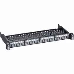 Schneider Electric VDIG118241B60, Cat6, S/UTP (STP), Gris, Métal, Plastique, 1U, -10 - 55 °C