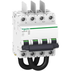 Schneider Electric - A9n61690 Schneider - Interrupteur-sectionneur Photovoltaïque Courant Continu 1000v - 50a - Acti 9 C60