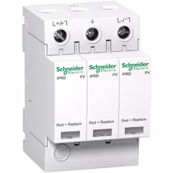 Parafoudre bipolaire Schneider A9L40271 Ce parafoudre 2P de type 2 est installé en tête de tableau électrique quand l'install ...