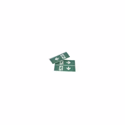 schneider electric : ova53129 : etiquettes pour baes et baeh schneider electric pyros esi. lot de 3 étiquettes : 1 x fuite ve ...
