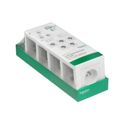 Schneider Electric - Lot de 5 prises 2P+T Asfora - Schneider